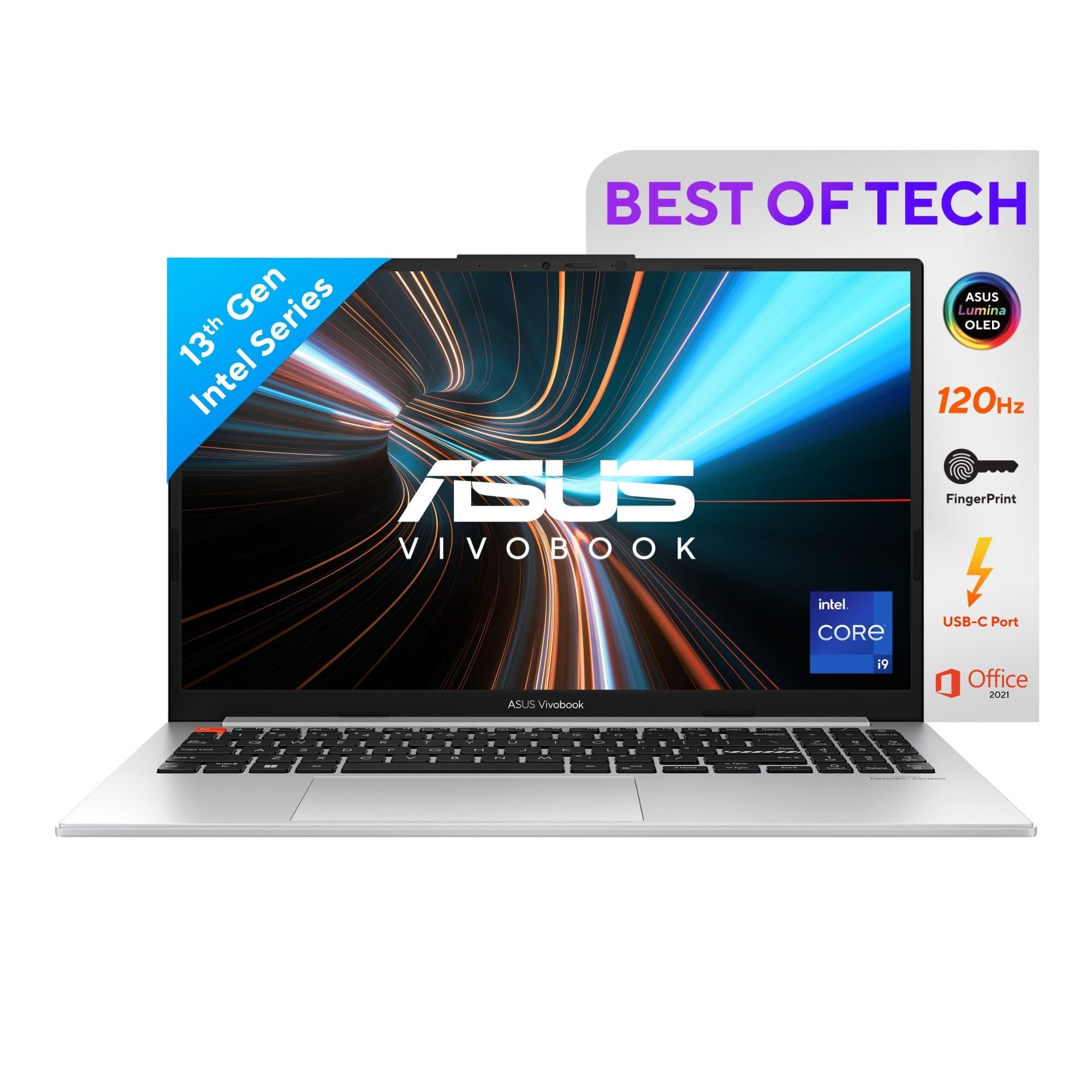 ASUS Vivobook S 15 OLED, 2.8K (2880 x 1620) 16:9,Core i9-13900H